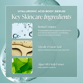 Saltair Retinol Revive Night Lotion with HA Body Hydrator