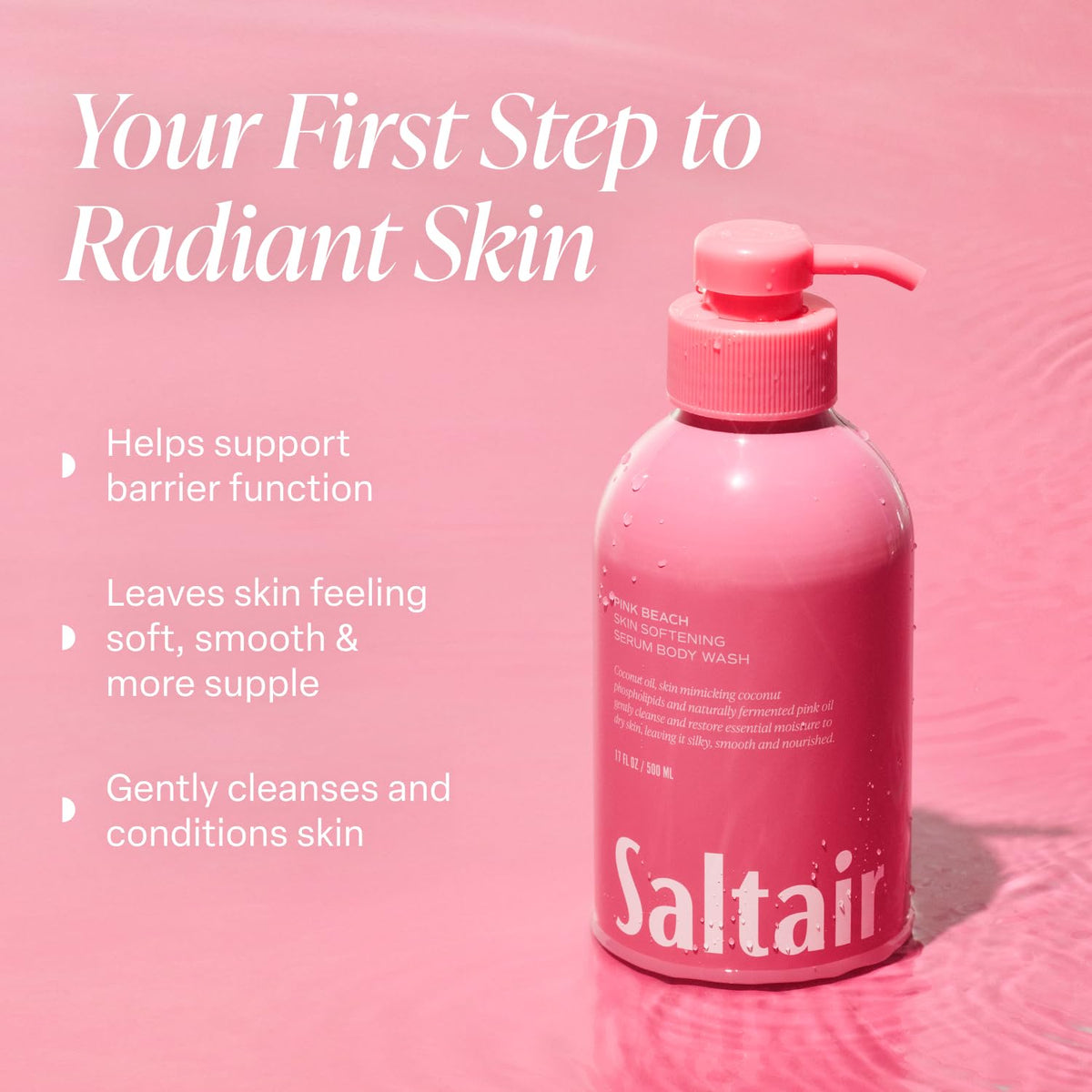 Saltair Santal Bloom scent bottle close-up