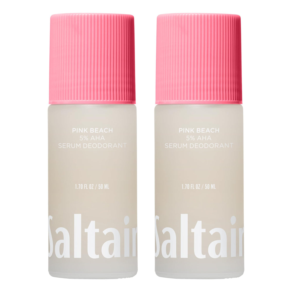 Saltair Serum Deodorant 5% AHA Pink Beach front view