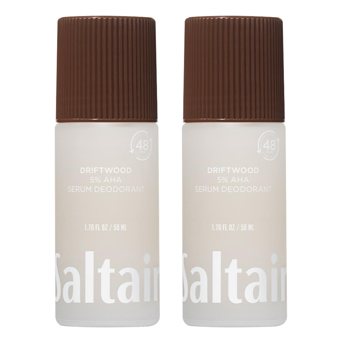 Saltair Serum Deodorant Driftwood 2 Pack front view
