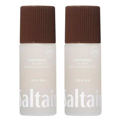 Saltair Serum Deodorant Driftwood 2 Pack front view