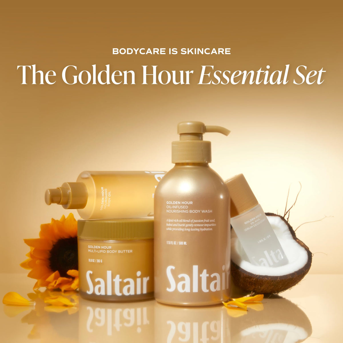 Saltair Serum Deodorant Golden Hour side view