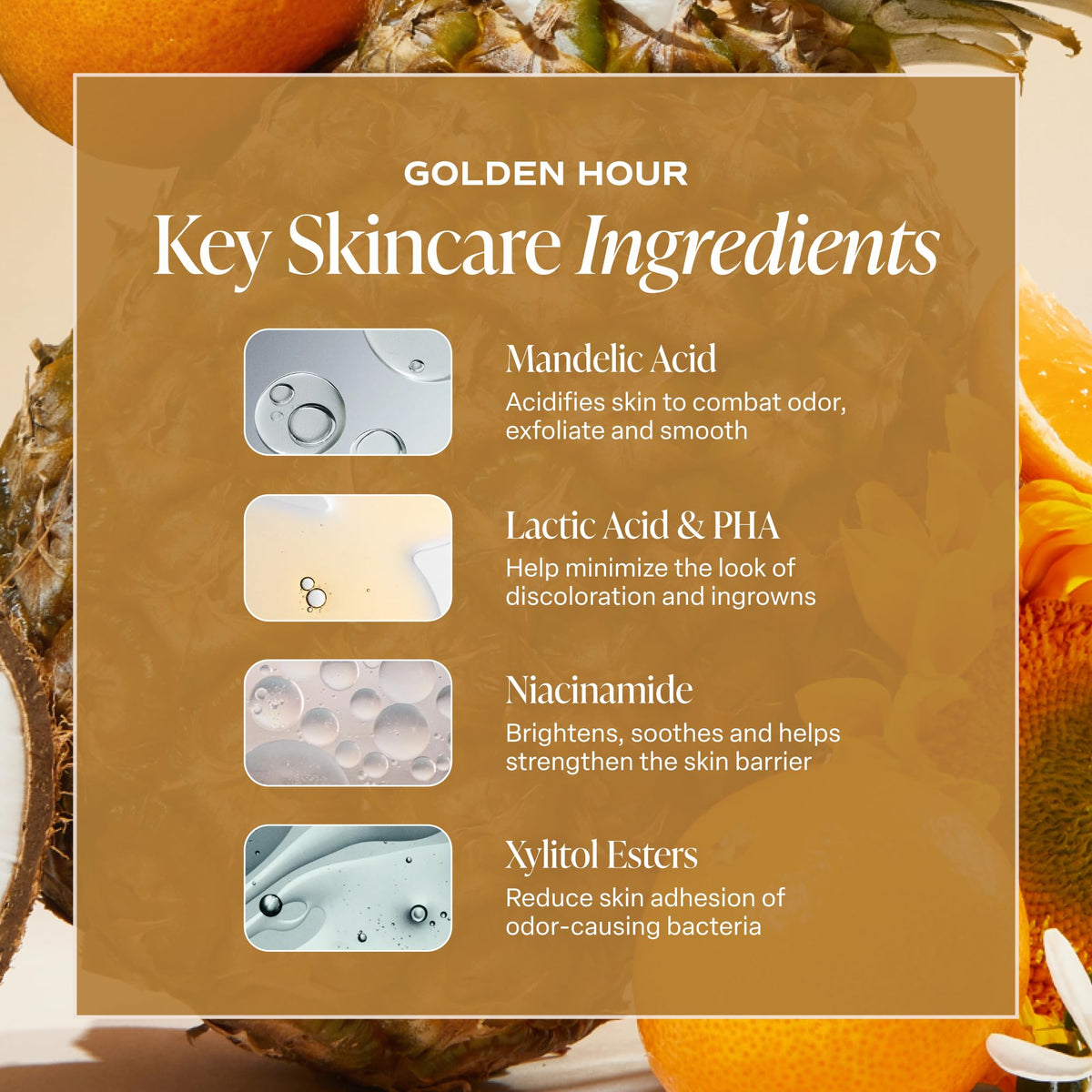 Saltair Serum Deodorant Golden Hour texture close-up