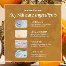 Saltair Serum Deodorant Golden Hour texture close-up