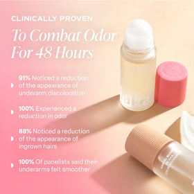 Saltair Serum Deodorant packaging showing 5% AHA formula