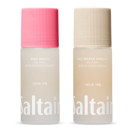 Saltair Serum Deodorant Variety Pack with Coconut Vanilla fragrance front view