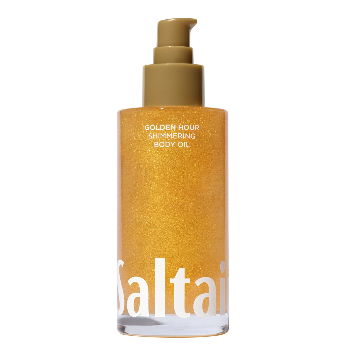 Saltair Shimmering Body Oil 4 fl oz front view with label