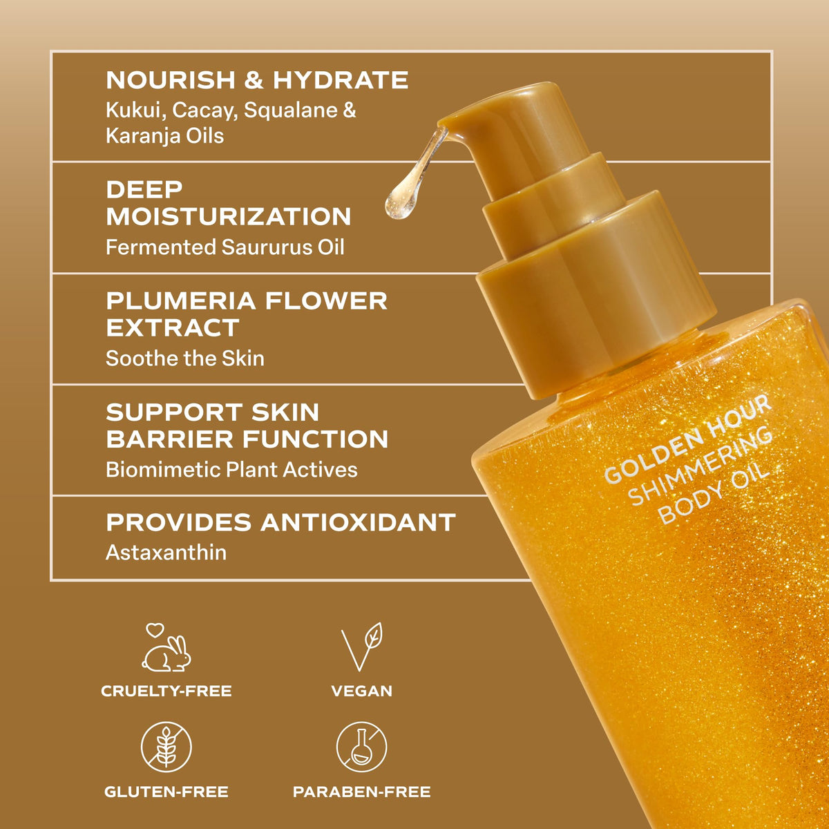 Saltair Shimmering Body Oil lifestyle shot