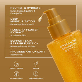 Saltair Shimmering Body Oil lifestyle shot