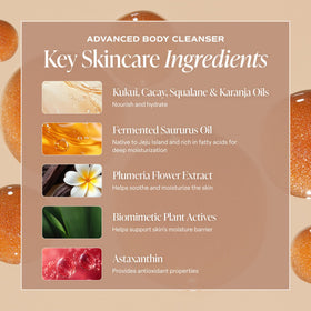 Saltair Shimmering Body Oil Santal Bloom in a hand