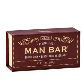 San Francisco Soap Company Man Bar Soap Exotic Musk & Sandalwood front view