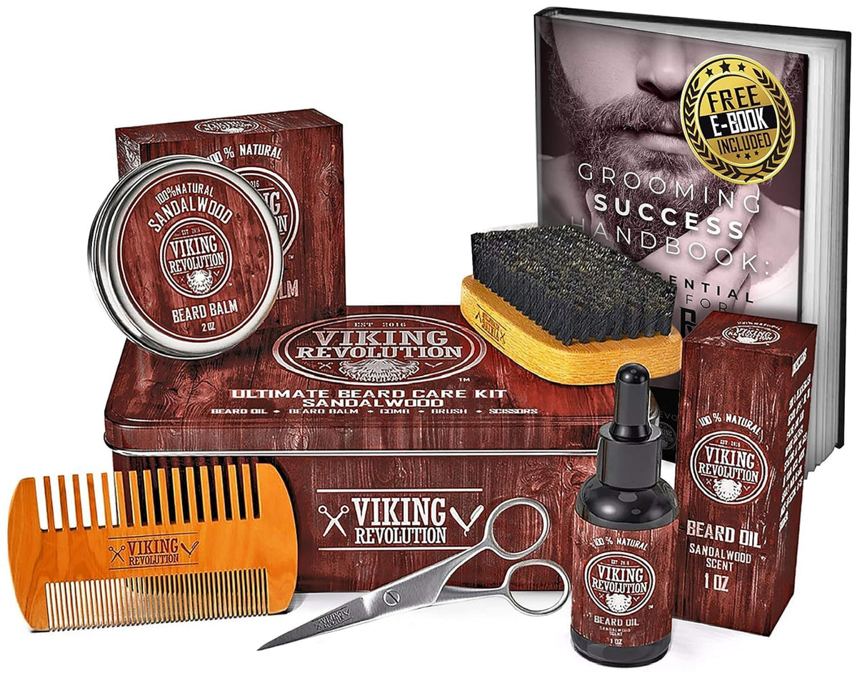 Sandalwood Scent Beard Styling Balm from Viking Revolution