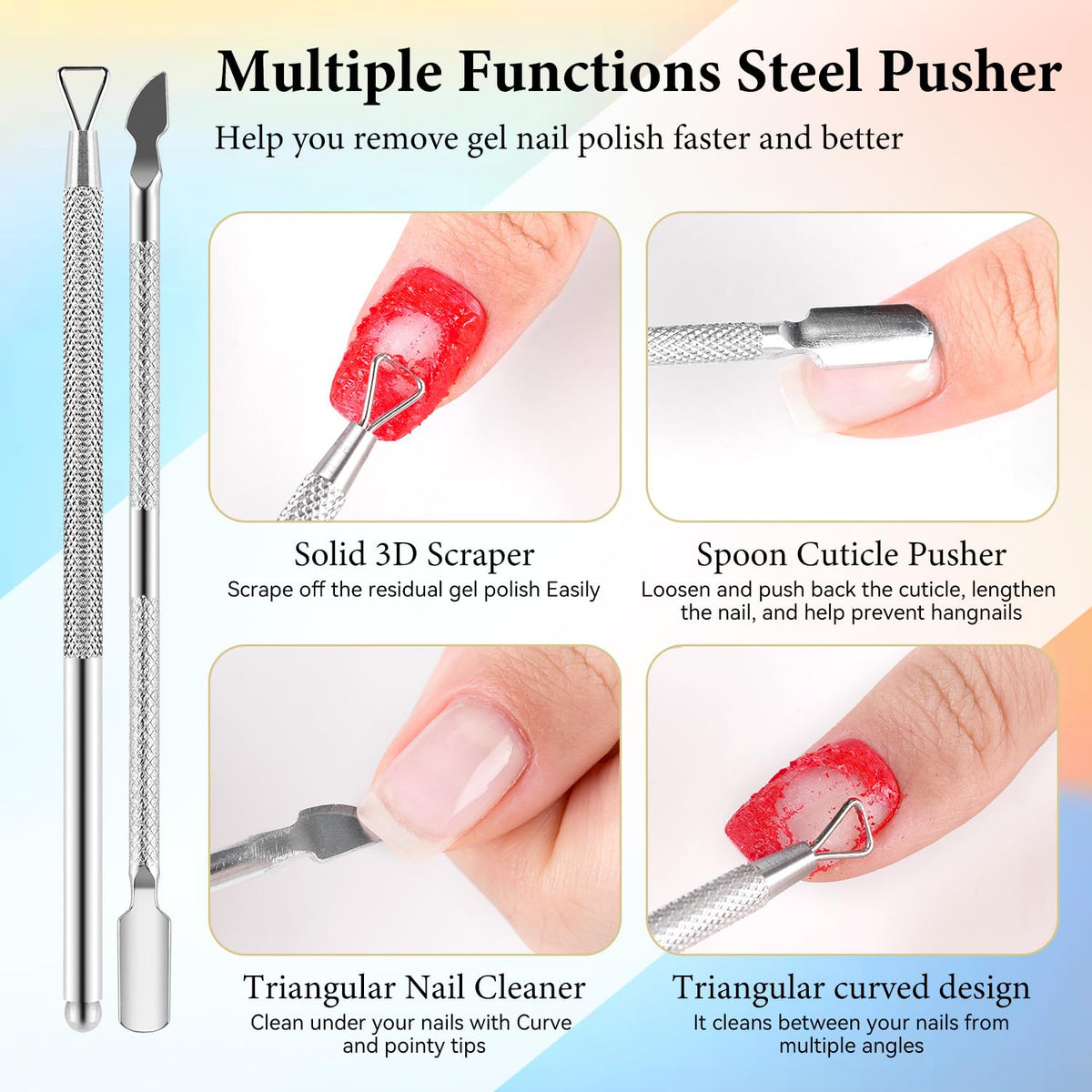 Sanding strips from JODSONE nail polish remover kit