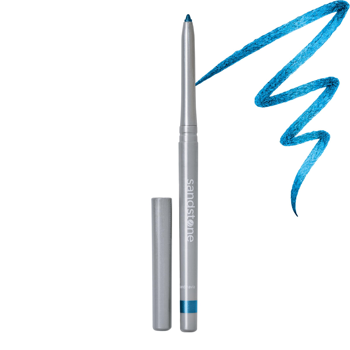 Sandstone Scandinavia Waterproof Eyeliner Pencil Blue Ice front view
