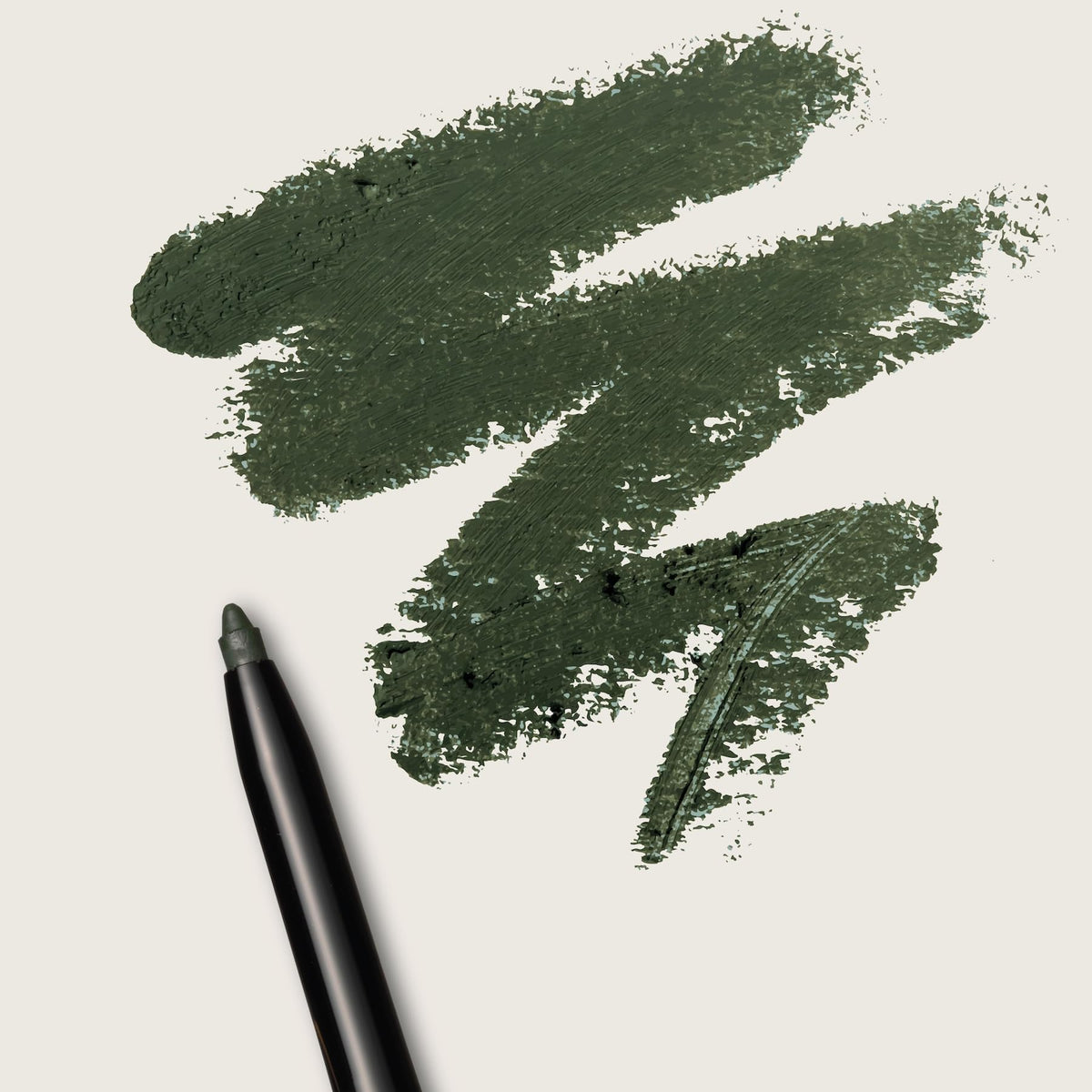 Sandstone Scandinavia Waterproof Eyeliner Pencil Green with eye makeup