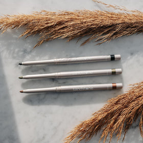 Sandstone Scandinavia Waterproof Eyeliner Pencil in a beauty bag