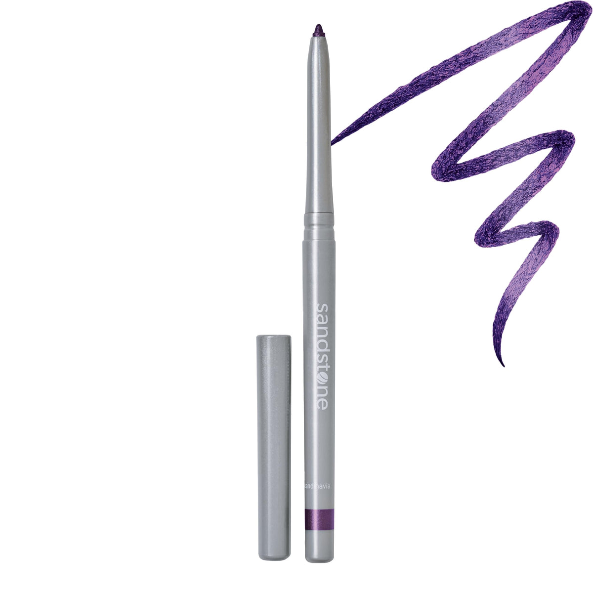 Sandstone Scandinavia Waterproof Eyeliner Pencil in Purple front view