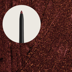 Sandstone Scandinavia Waterproof Eyeliner Pencil Red Rebel on vanity