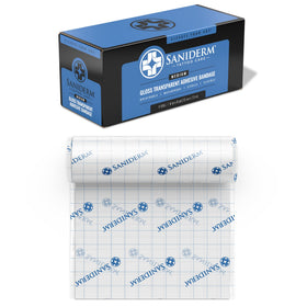 Saniderm Tattoo Aftercare Bandage Roll 6 in x 8 yd front view