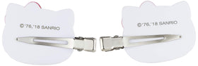 SANRIO Hello Kitty Bangs Clip Set of 2 showing both clips side by side