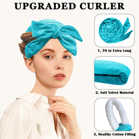 Satin sleep bonnet included in Gwabee curling set