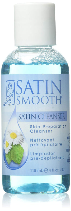 SATIN SMOOTH Satin Cleanser 4 fl oz front view