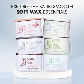 SATIN SMOOTH wax on a smooth surface