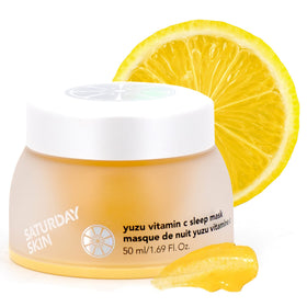 Saturday Skin Vitamin C Brightening Overnight Jelly Face Mask front view