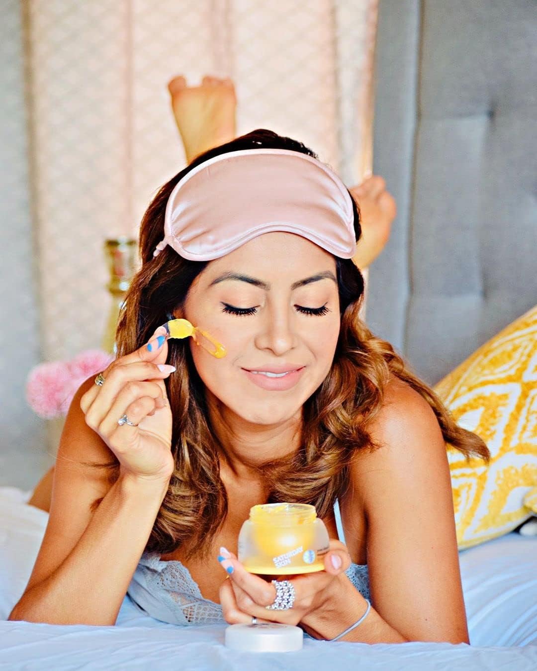 Saturday Skin Vitamin C Jelly Mask with fresh ingredients