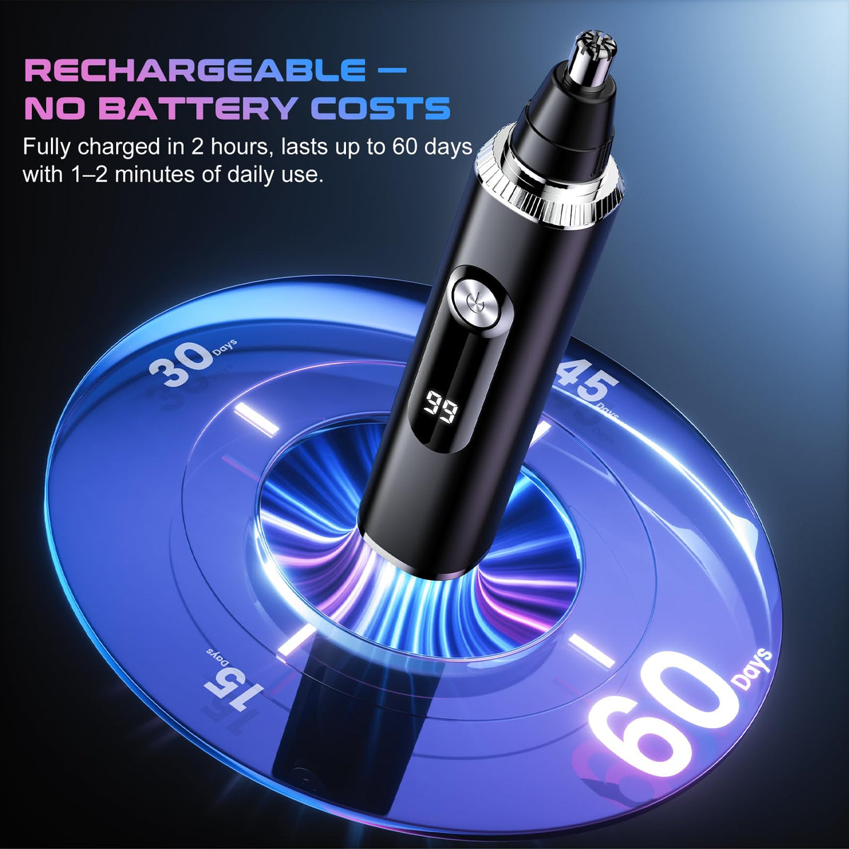Savilab Nose Hair Trimmer in packaging