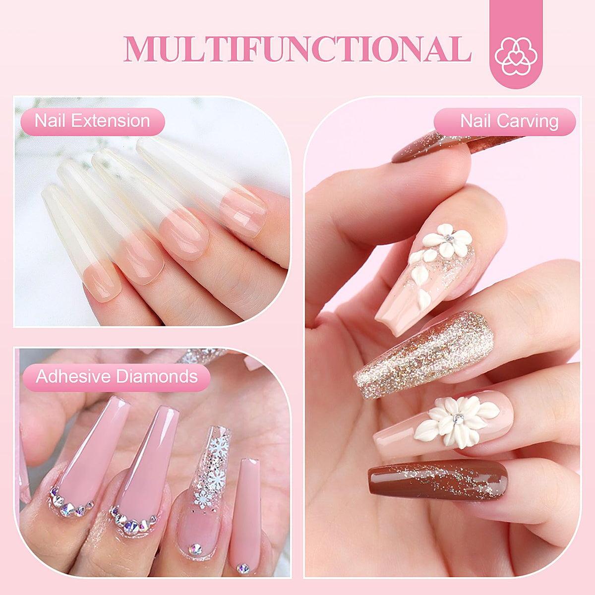 SAVILAND Acrylic Nail Kit dappen dish and nail buffer