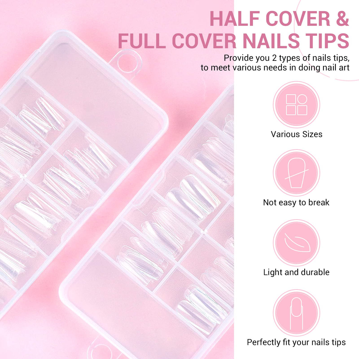 SAVILAND Acrylic Nail Kit packaging and contents