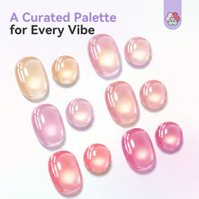 SAVILAND Cat Eye Gel Nail Polish Pens in nude and blush shades