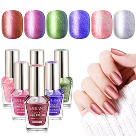 SAVILAND Chameleon Nail Polish Set with 6 vibrant colours