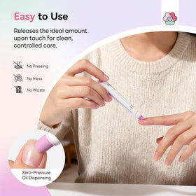 SAVILAND Cuticle Remover Pen with cuticle oil visible