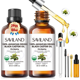 SAVILAND Jamaican Black Castor Oil 290g front view