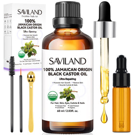 SAVILAND Jamaican Black Castor Oil 60ML bottle front view