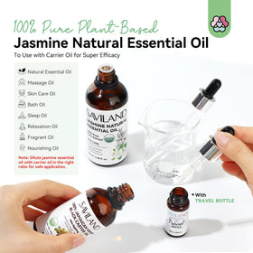 SAVILAND Jasmine Essential Oil Cuticle Oil with carrier oil