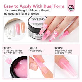 SAVILAND nail gel application tools included in the kit