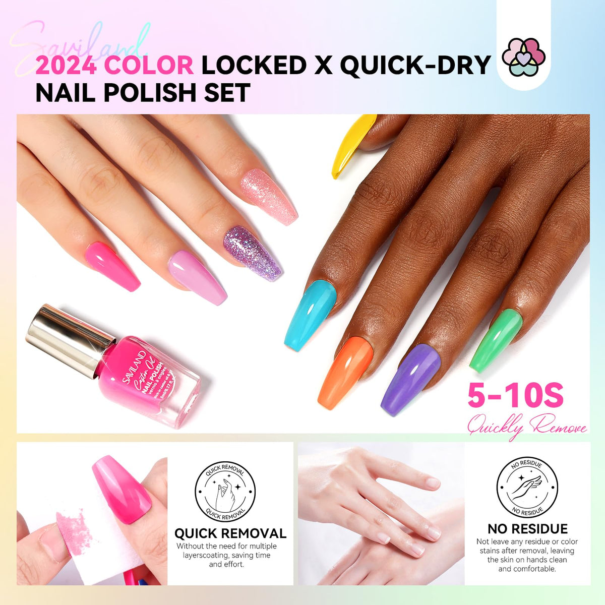 SAVILAND Nail Polish application brush