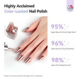 SAVILAND nail polish bottle in grey colour