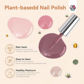 SAVILAND nail polish bottle with quick dry feature highlighted