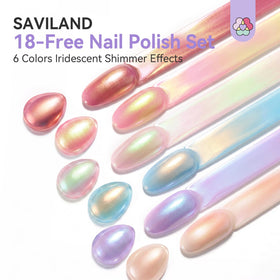 SAVILAND Nail Polish in pearl light pink shade
