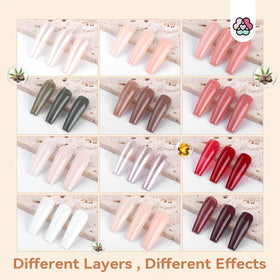 SAVILAND nail polish laid out with castor oil ingredient
