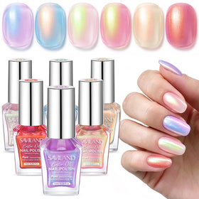 SAVILAND Nail Polish Set 6 colours front view