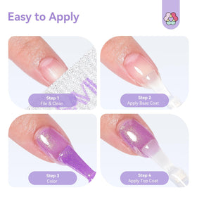 SAVILAND nail polish set on a vanity with nail art tools