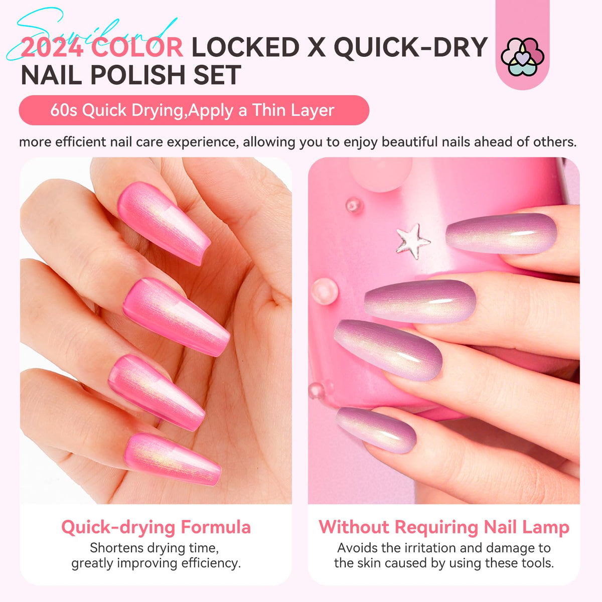 SAVILAND Ombre Nail Polish Set packaging