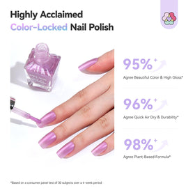 SAVILAND pearl white nail polish bottle