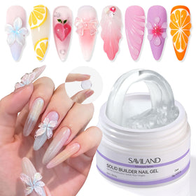SAVILAND Solid Builder Nail Gel 15g front view