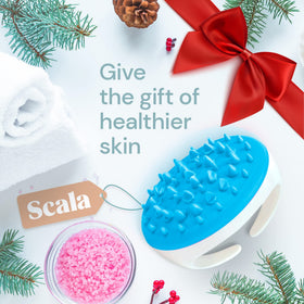 Scala Cellulite Massager Silicone back view showing textured surface